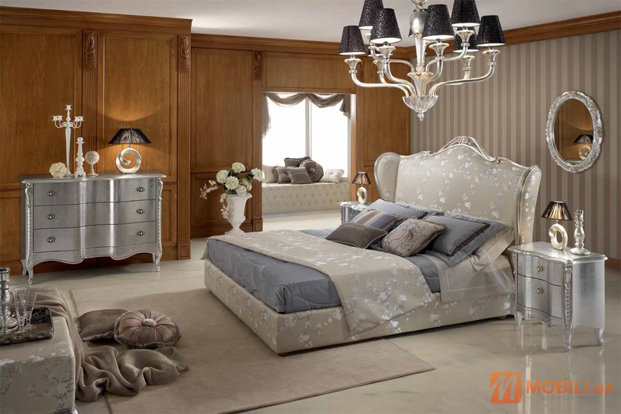 Кровать двуспальная в классическом стиле SILVER