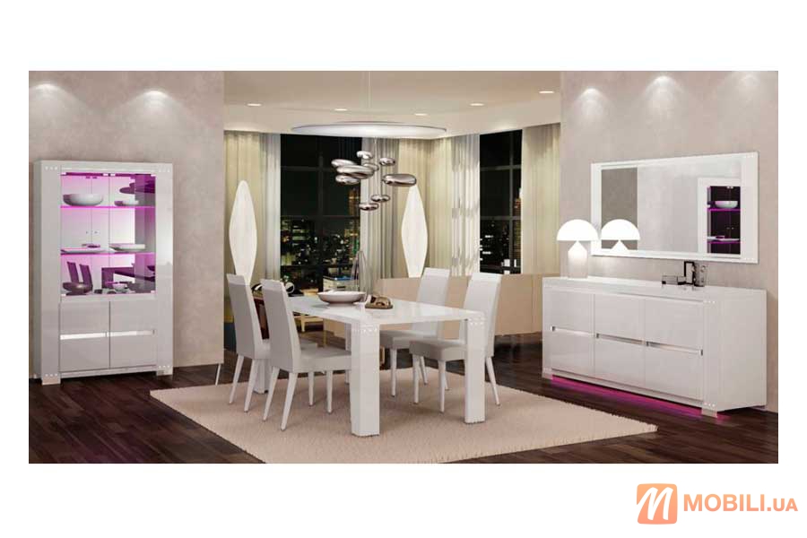 Комплект мебели в столовую комнату, современный стиль ELEGANCE DIAMOND