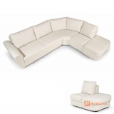 Модульный диван в тканевой обивке, современный стиль PLAZA