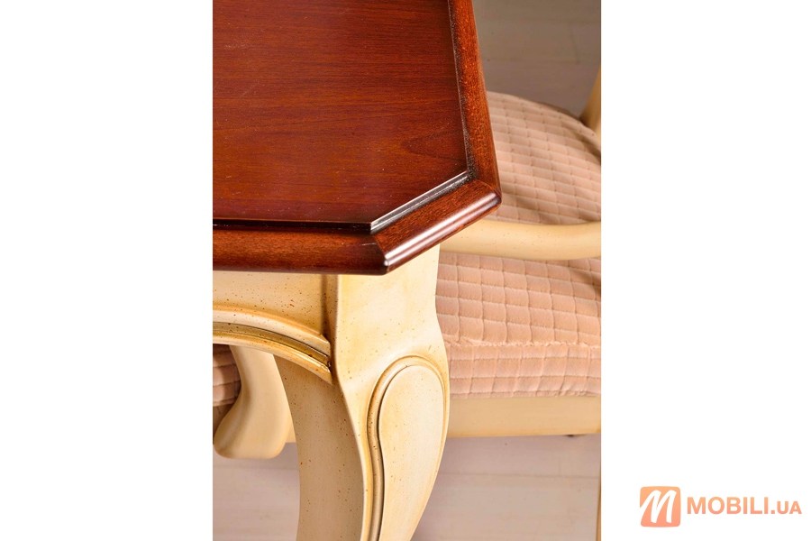 Стол раскладной, прямоугольный в классическом стиле PEDRA
