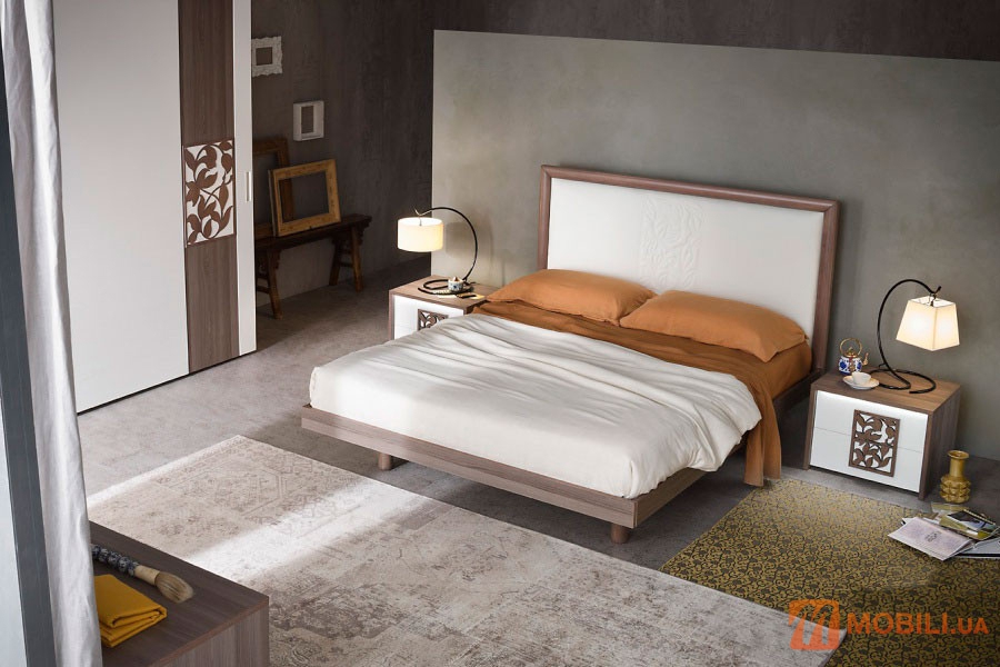 Кровать 2 - спальная в современном стиле FUSION