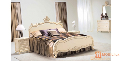 Кровать двуспальная с декоративной панелью LARISSA