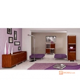 Комплект мебели в гостиную комнату, современный стиль CAPRICE WALNUT