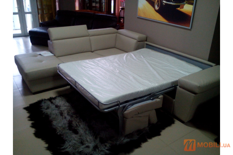 Угловой диван, раскладной в современном стиле SIMON