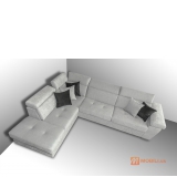 Угловой диван, раскладной в современном стиле SIMON