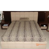 Кровать двуспальная с подъемником в современном стиле AIDA NEW