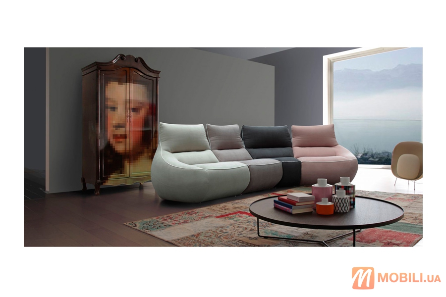 Модульный диван в современном стиле RUMBA