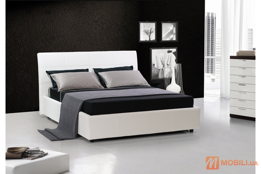 Кровать двуспальная с подъемником, в современном стиле AIDA