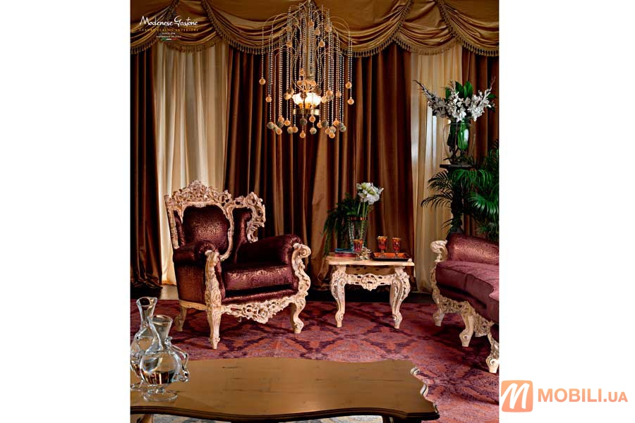 Комплект мягкой мебели в стиле барокко VILLA VENEZIA