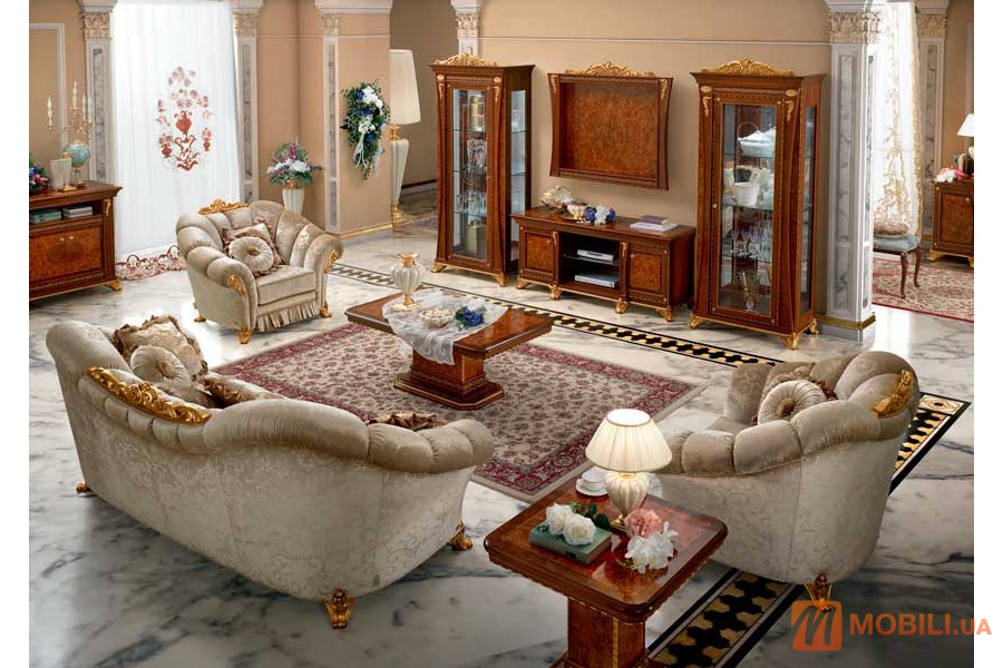 Мебель в гостиную, классический стиль AIDA