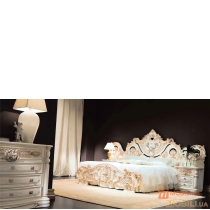 Кровать двуспальная с 2-мя встроенными ночными тумбочками NIOBE