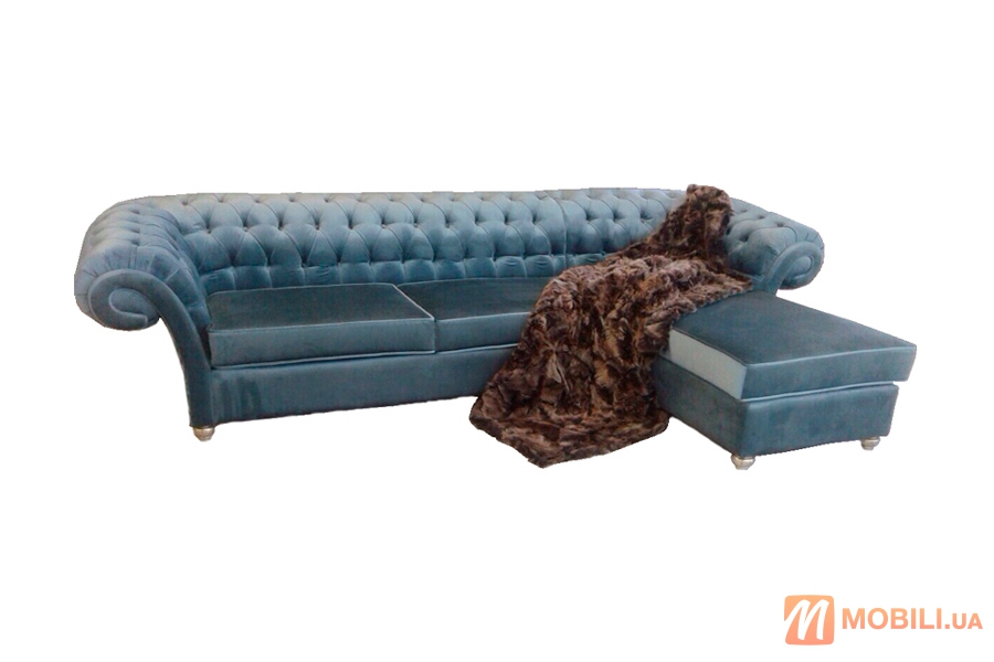 Угловой диван кровать в стиле арт деко EKON ANGOLO
