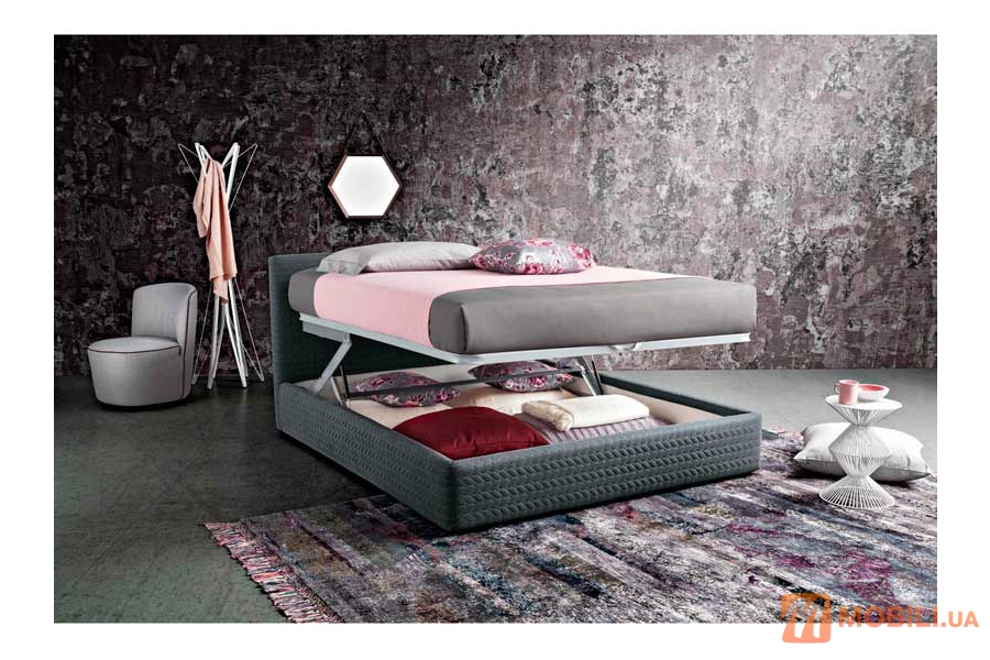 Кровать с подъемным механизмом в современном стиле VIOLET